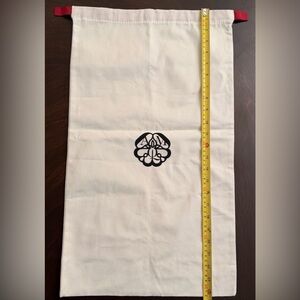 Alexander McQueen White Storage Bag 24”x14”